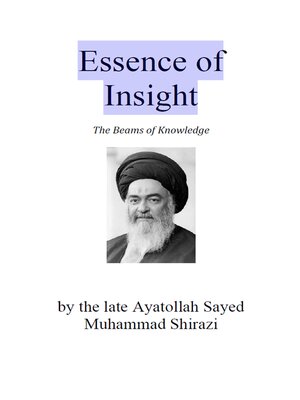 cover image of Essence of Insight